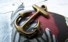 Accessories - Anchor Charms Antique Bronze 15x23mm Set Of 20 Pcs A5765