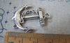 Accessories - Anchor Charms Antique Silver Charms 25x28mm Set Of 10 Pcs A1480