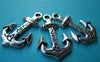 Accessories - Anchor Charms Antique Silver Navy Pendants  20x33mm Set Of 10 Pcs A4069