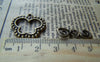 Accessories - Antique Bronze Butterfly Toggle Clasps Set Of 10 A229
