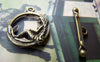 Accessories - Antique Bronze Mermaid Toggle Clasps Fairy Fish Nautical Closure Set Of 10 Pcs  A230