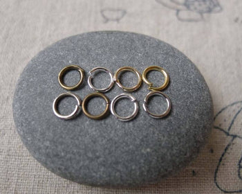 Accessories - Antique Bronze Silver Gold Platinum Jump Rings Size 5mm 22gauge Various Color Available