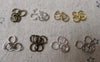 Accessories - Antique Bronze Silver Gold Platinum Jump Rings Size 5mm 22gauge Various Color Available