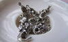 Accessories - Antique Silver 3D Mermaid Fairy Charms Beach Pendants 12x19mm Set Of 10 Pcs A1265
