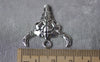 Accessories - Antique Silver Bull OX Head Charms Pendants 22x29mm Set Of 10 Pcs A7885