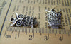 Accessories - Antique Silver Owl Charms 14x22mm Set Of 10 Pcs A1843