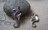 Accessories - Antique Silver Seahorse Charms Pendants 12x26mm Set Of 10 Pcs A2921