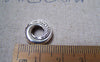 Accessories - Antique Silver Spiral Beads 14mm Set Of 10 A5224
