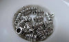 Accessories - Antique Silver Tube Bail Charms  5.5x8mm Set Of 50 Pcs A7838