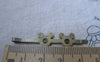 Accessories - Bear Bobby Pin Antique Bronze Fancy Hair Barrette Pinch Clips 45mm Set Of 10 Pcs A7545