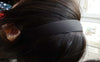 Accessories - Black Headband Matte Black Silk Covered Plasitc Hair Band  25mm Set Of 5 Pcs A5469