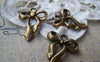 Accessories - Bow Tie Charms Antique Bronze Bowtie 18x20mm Set Of 10 Pcs A753