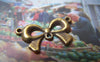 Accessories - Bow Tie Connectors Antique Bronze Bowknot Charms 14x25mm  Set Of 10  A4733