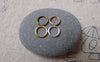 Accessories - Bronze Gold Silver Jump Rings Size 7mm 19gauge Various Color Available
