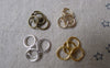 Accessories - Bronze Gold Silver Jump Rings Size 7mm 19gauge Various Color Available