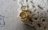 Accessories - Bronze Gold Silver Jump Rings Size 7mm 19gauge Various Color Available