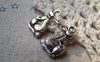 Accessories - Carrot Rabbit Antique Silver Charms 10x17mm Double Sided Set Of 10 Pcs A5797