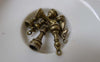 Accessories - CHESS Pendant Antique Bronze Charms King Queen Bishop Knight Rook Pawn