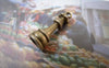 Accessories - CHESS Pendant Antique Bronze Charms King Queen Bishop Knight Rook Pawn
