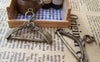 Accessories - Clothes Hanger Pendants Antique Bronze Charms 29x38mm Set Of 10 Pcs A1680