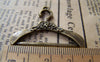 Accessories - Clothes Hanger Pendants Antique Bronze Charms 29x38mm Set Of 10 Pcs A1680