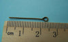 Accessories - Eye Pins Antique Bronze Eyepins 24mm 22 Gauge Set Of 200 Pcs A2859