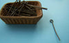 Accessories - Eye Pins Antique Bronze Eyepins 24mm 22 Gauge Set Of 200 Pcs A2859