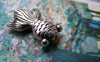 Accessories - Fish Beads Antique Silver Goldfish Charms 17x24mm Set Of 10 Pcs A2748