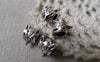 Accessories - Fox Head Beads Antique Silver Spacer Beads 7x9mm Set Of  20 Pcs  A6733