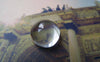 Accessories - Glass Dome Crystal Glass Cabochon Round Cameo 12mm Set Of 20 Pcs A3641