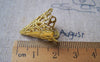 Accessories - Gold Cone Bead Caps Filigree Caps 17x20mm Set Of 50 Pcs A2056