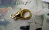 Accessories - Gold Lobster Clasp Large Lobster Claw  22mm Set Of 10 Pcs  A6626