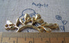 Accessories - Gold Tree Branch Connectors Charms 16x38mm Set Of 10 Pcs A988
