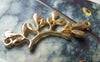 Accessories - Gold Tree Branch Connectors Charms 16x38mm Set Of 10 Pcs A988