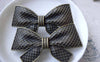 Accessories - Hair Bow Barrettes Antique Bronze Bowtie Hair Clips 35x59mm Set Of 6 Pcs A7759