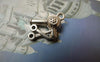 Accessories - Hair Dryer And Scissors Antique Silver Barber Shop Charms 10x14mm Set Of 20 Pcs A6529