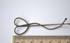 Accessories - Heart Bobby Pin Antique Bronze Wired Hair Clips 65mm Set Of 10 Pcs A7867