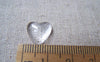 Accessories - Heart Cabochon Crystal Glass Dome Cameo 12mm Set Of 20 Pcs A3645