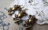 Accessories - Leaping Frog Antique Bronze Charms 12x20mm Set Of 10 Pcs A666