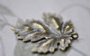 Accessories - Maple Leaf Charms Antique Bronze Pendants 35x37mm Set Of 5 Pcs A329