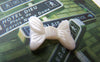 Accessories - Natural Sea Shell Bow Tie Beads 14x17mm Set Of 6 Pcs A4064