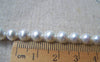 Accessories - Natural Shell White Round Pearl Beads Size 6mm One Strand Of 60 Pcs A854