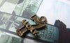 Accessories - Number 7 Charms Antique Bronze 10x18mm Set Of 10 Pcs A1775