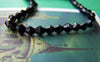 Accessories - One Strand Of  Black Crystal Bicone Faceted Glass Beads  4mm A2499