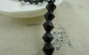 Accessories - One Strand Of  Black Crystal Bicone Faceted Glass Beads  6mm A5864