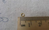 Accessories - Raw Brass Matte Gold Matte Black OD Jump Rings Size 4mm 22gauge