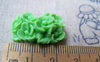 Accessories - Resin Flower Cameo Connected Flower Cabochon Assorted Color  18x26mm Set Of 10 Pcs A1335