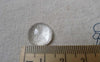Accessories - Round Glass Cabochon Crystal Clear Dome 15mm Set Of 30 Pcs A4473