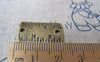 Accessories - Ruler Connector Antique Bronze Short Measuring Tap Charms 12x22mm Set Of 10 Pcs A3436