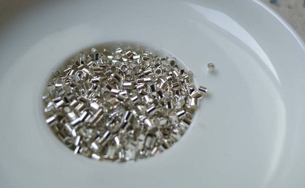 Accessories - Silver Crimp Tubes 2mm Set Of 500 Pcs A5673